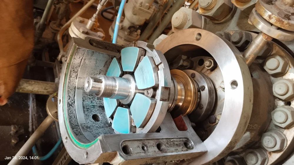 Impeller and rotor components